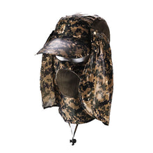 Load image into Gallery viewer, Camouflage Jungle Hats for Camping and Hiking