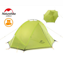 Load image into Gallery viewer, Naturehike Outdoor 2 Person Camping Tent Ultralight Tent One Bedroom Man 4 Season Waterproof Tents