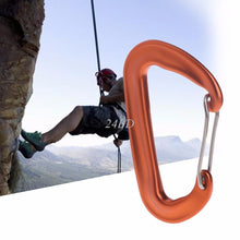 Load image into Gallery viewer, Aviation Aluminum 12KN Hammock Safety Balance Carabiner