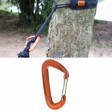 Load image into Gallery viewer, Aviation Aluminum 12KN Hammock Safety Balance Carabiner