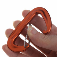 Load image into Gallery viewer, Aviation Aluminum 12KN Hammock Safety Balance Carabiner