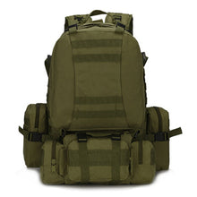 Load image into Gallery viewer, Outdoor Camping Backpack Large Capacity Sports Hiking Military Tactical Mountaineering Bag Waterproof Oxford Cloth Bag
