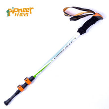 Load image into Gallery viewer, Pioneer Ultra-light Adjustable Trekking Stick Alpenstock Carbon Fiber Pole 1pc