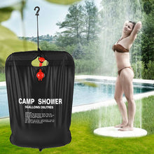 Load image into Gallery viewer, 20L / 5 Gallons Solar Energy Heated Camp Shower Bag