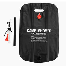 Load image into Gallery viewer, 20L / 5 Gallons Solar Energy Heated Camp Shower Bag