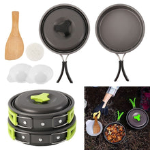 Load image into Gallery viewer, Quality Backpacksing Outdoor Cookware set
